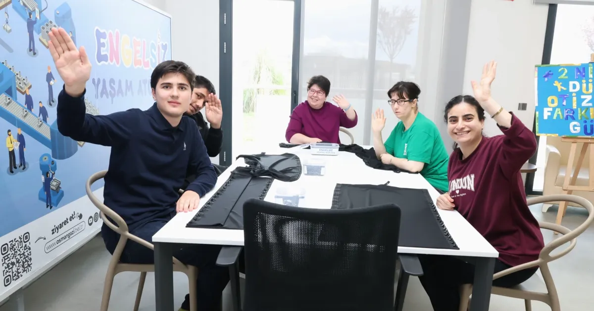 Bursa Osmangazi'de engelleri kaldıran atölye