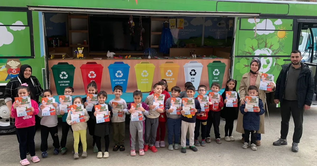 Kocaeli Çayırovalı miniklere 'sıfır atık' bilinci