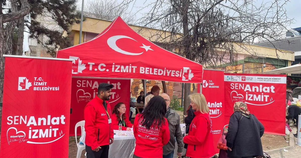 “Sen Anlat İzmit” Perşembe Pazarı'nda 