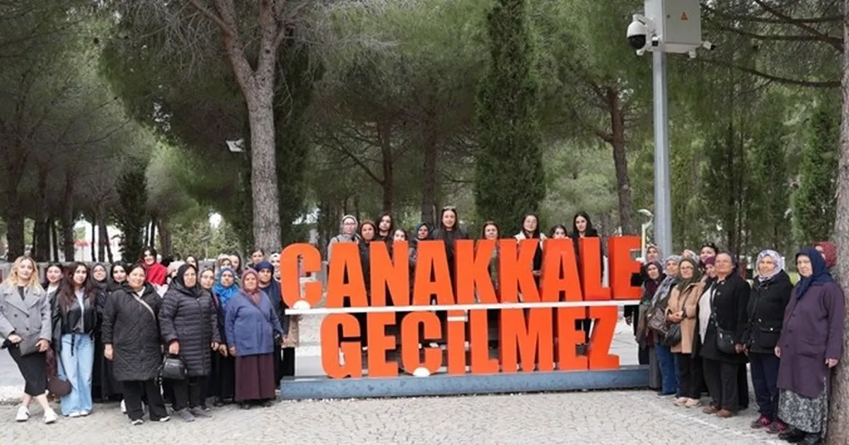 Çanakkale'de Çallı kadınlara Çanakkale yolculuğu