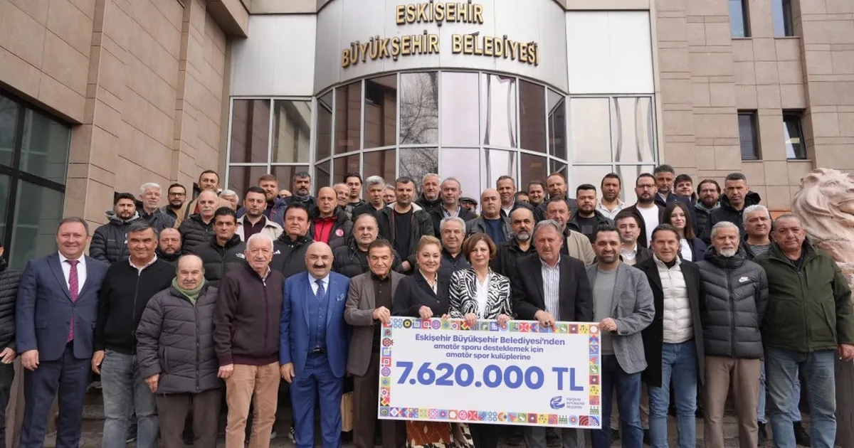 Eskişehir'de amatör spora 7 milyon 620 bin TL destek