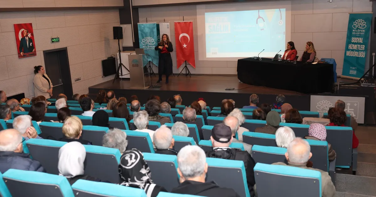 Bursa Nilüfer’de ‘Parkinsonla Yaşamak’ masaya yatırıldı