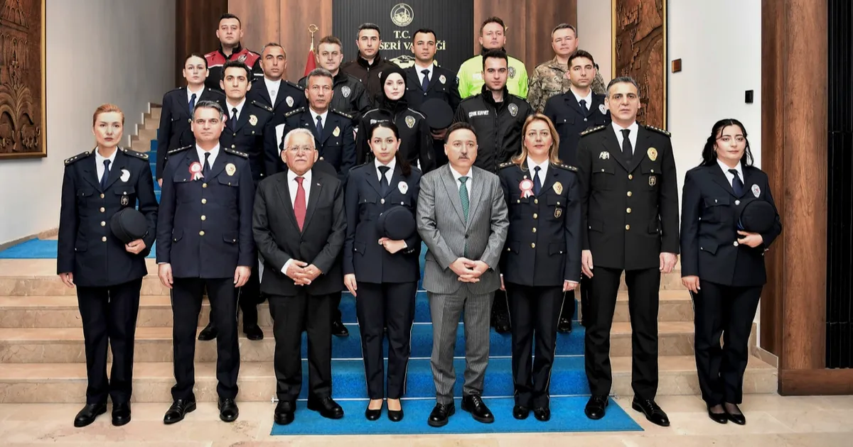 Kayseri Büyükşehir emniyet teşkilatını ağırladı