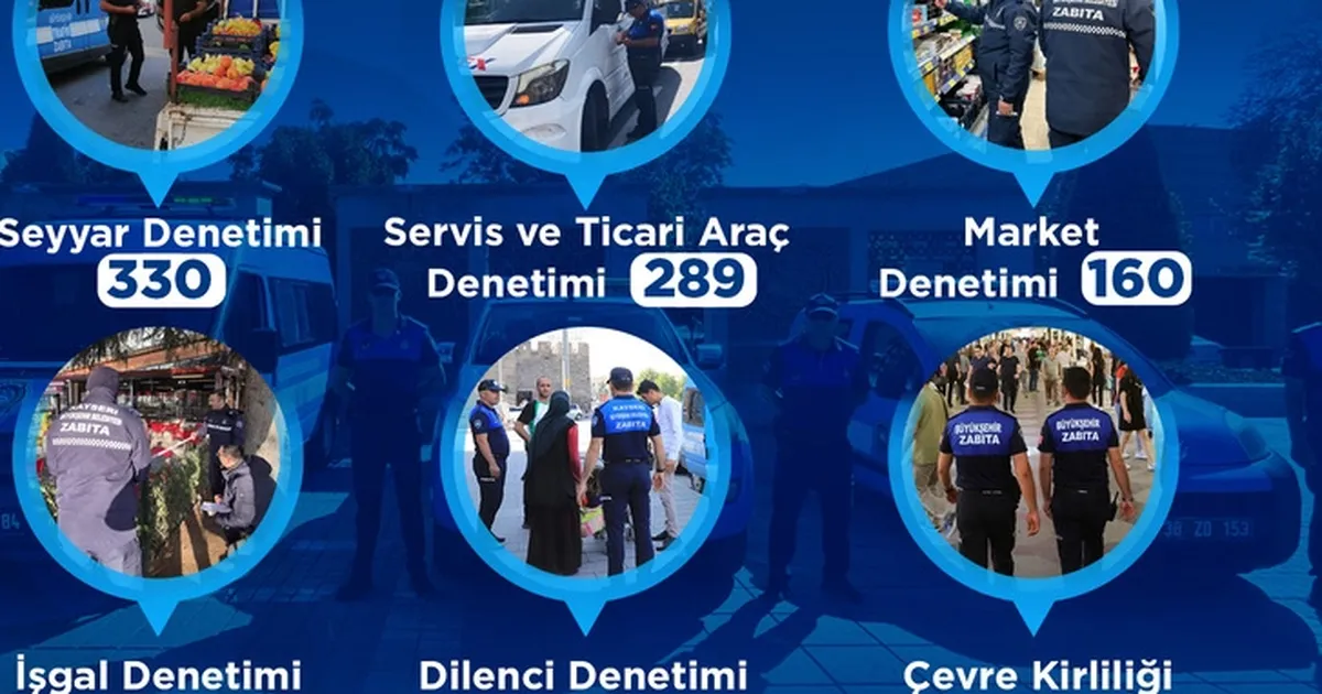 Kayseri zabıtasından yoğun mesai - Gündem Haberleri