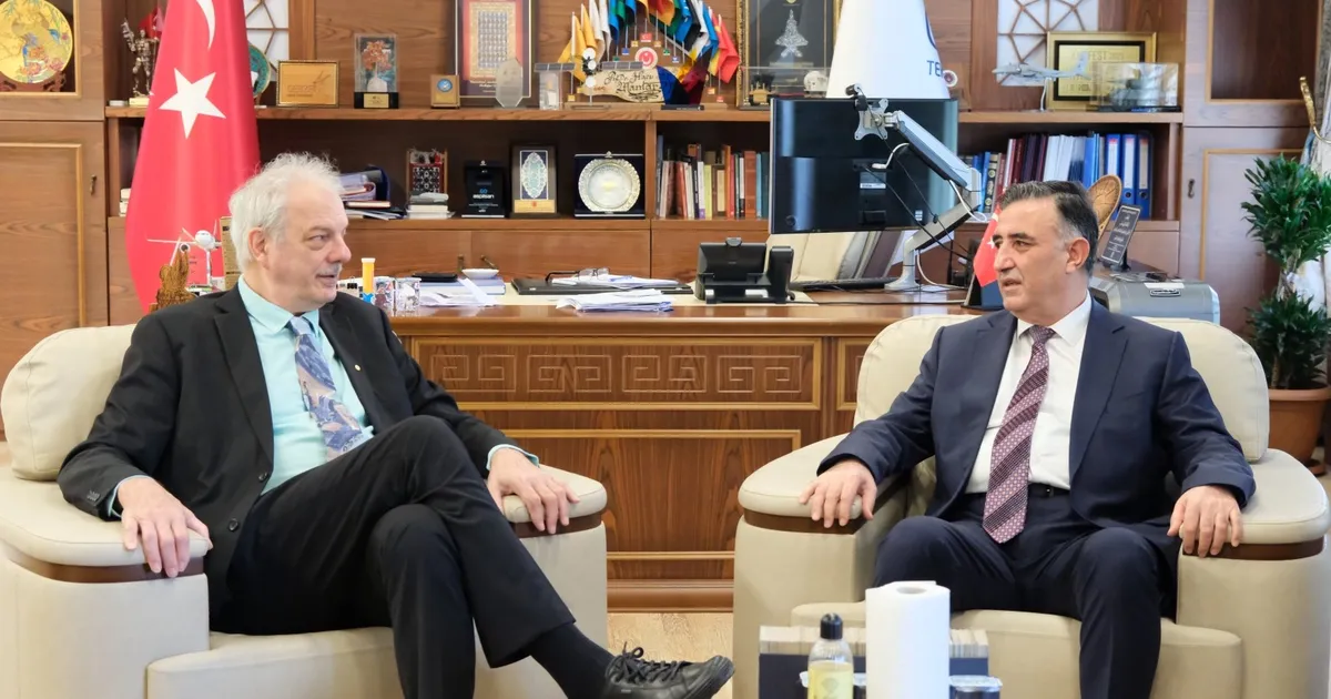 GTÜ Nobel Söyleşileri'nde Prof. Morten Meldal’ı ağırladı