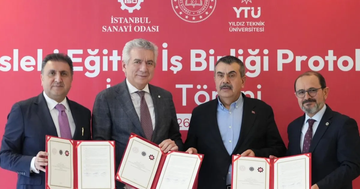 İstanbul'da mesleki eğitim iş birliği protokolü