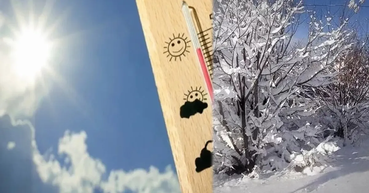 Türkiye’de iki mevsim bir arada! Batı’da güneş, Doğu’da kar - Gündem Haberleri