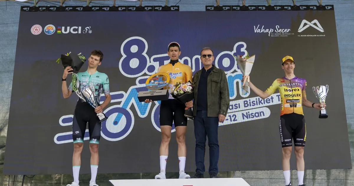 Mersin’de bisiklet turu sona erdi