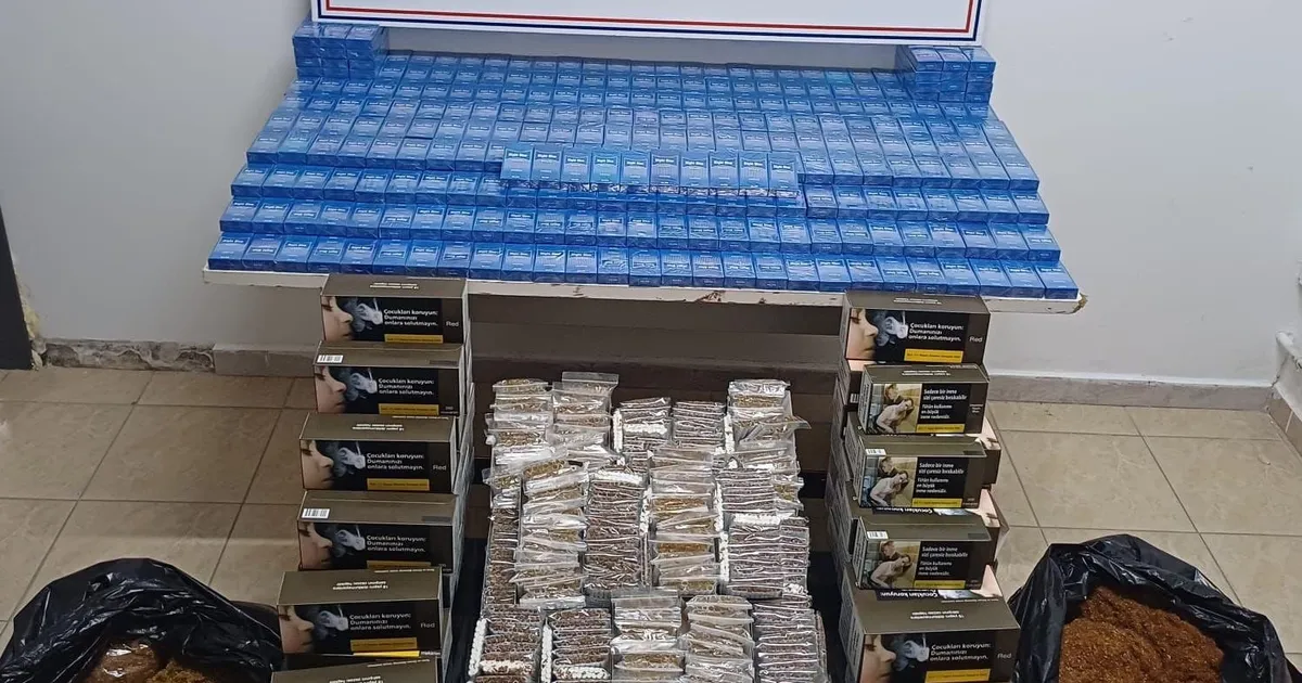 Bursa İnegöl’de binlerce kaçak tütün operasyonu
