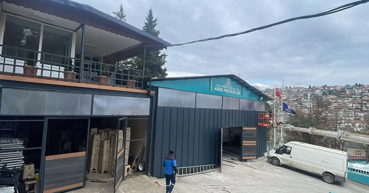 Kocaeli Büyükşehir’den mezarlıklara modern dokunuş