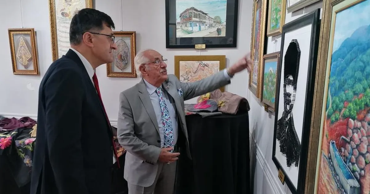 Kütahya'nın sanatsal ve kültürel zenginliği Çanakkale'de sergileniyor