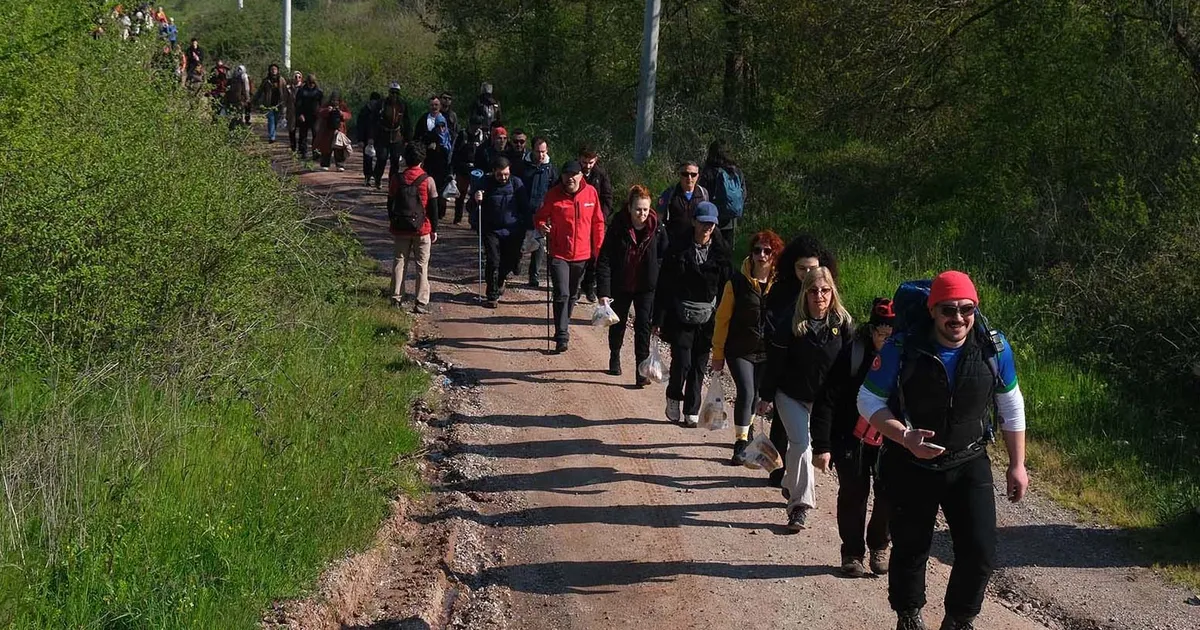 Sakarya Büyükşehir'de doğa yürüyüşlerinde 'bahar' etabı