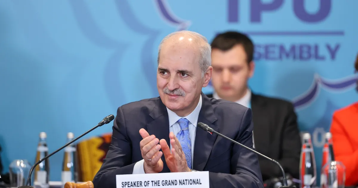 Kurtulmuş: Parlamentoların sorumluluğu hiç bu kadar büyük olmamıştı