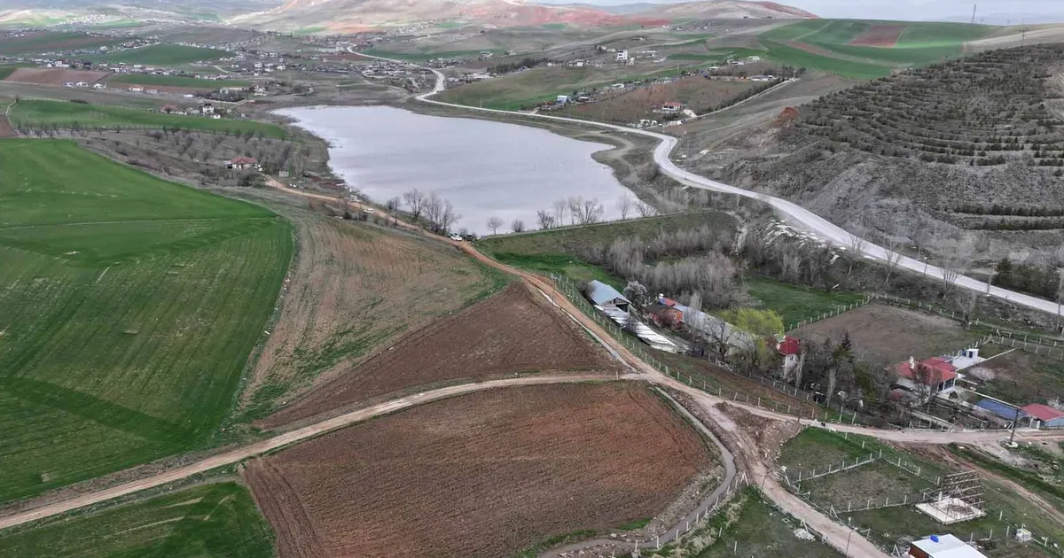 Kuruma riski altındaki Kızılca Göleti yeniden suya kavuştu