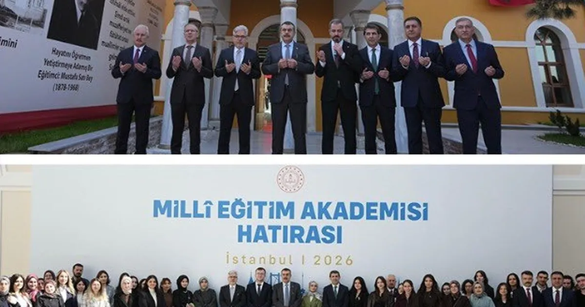Milli Eğitim Akademisi 'ilk ders'le açıldı