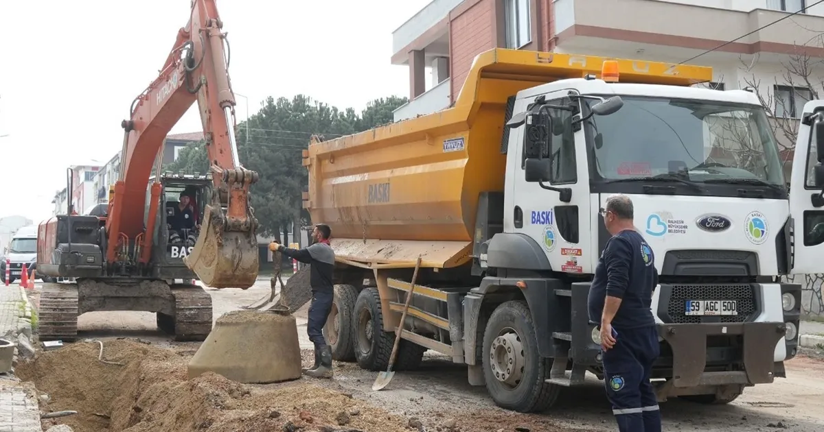 Balıkesir Toygar Mahallesi’nde içme suyu hattı yenilendi