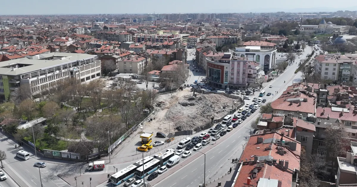 Konya Beşyol Kavşağı’nda 8 binada yıkım tamamlandı - Gündem Haberleri