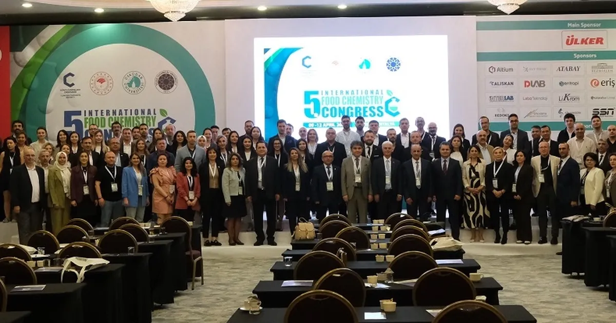 Antalya’daki 5. Uluslararası Gıda Kimyası Kongresi'nde akıllı teknolojiler öne çıktı