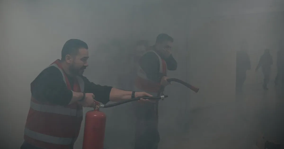 İzmir'de afetlere karşı tam hazırlık... Tatbikat gerçeği aratmadı
