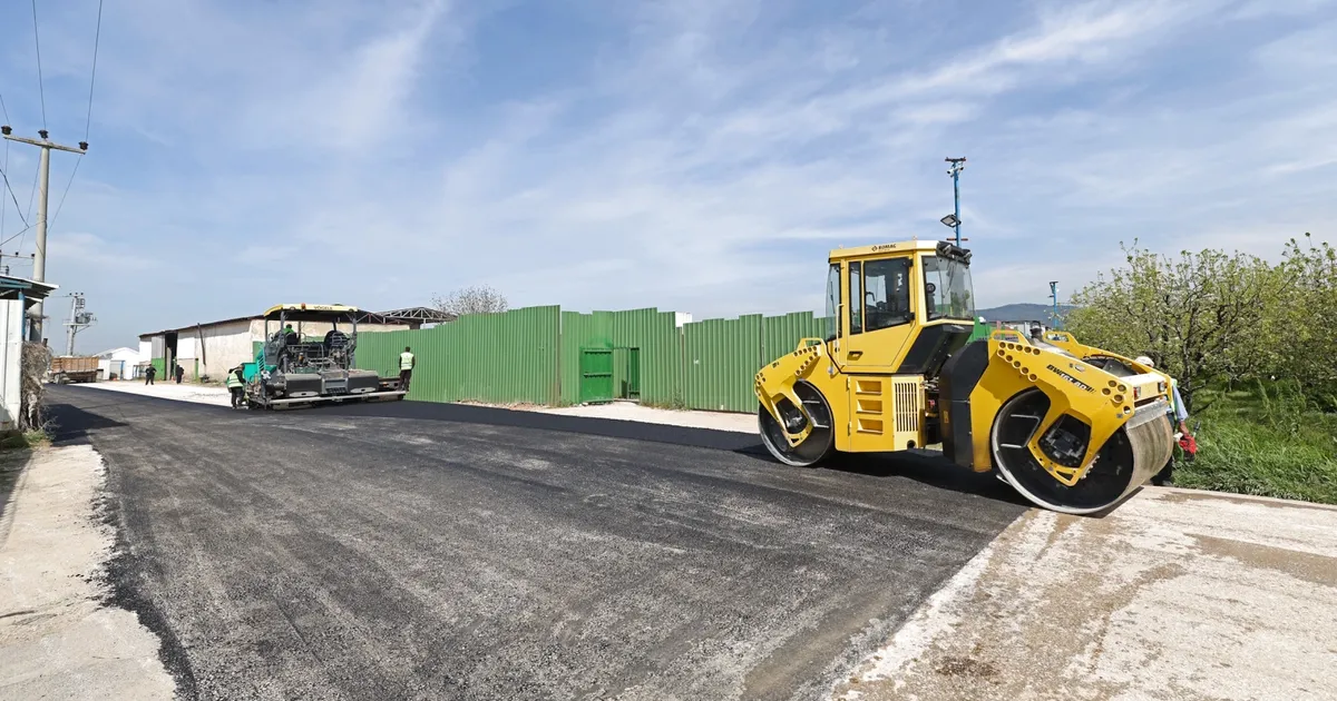 Bursa Gürsu’daki yol çalışması trafiğe nefes aldıracak