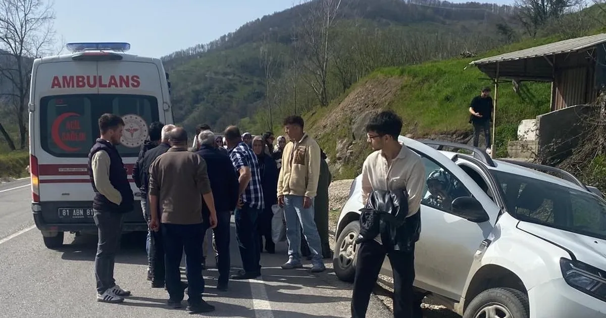 Düzce-Yığılca yolunda kaza: 1 yaralı