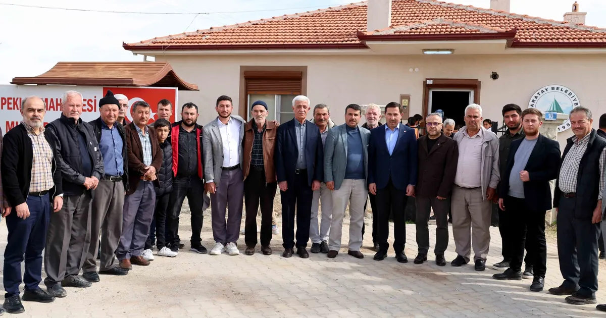 Konya Karatay’da mahalle buluşmaları sürüyor