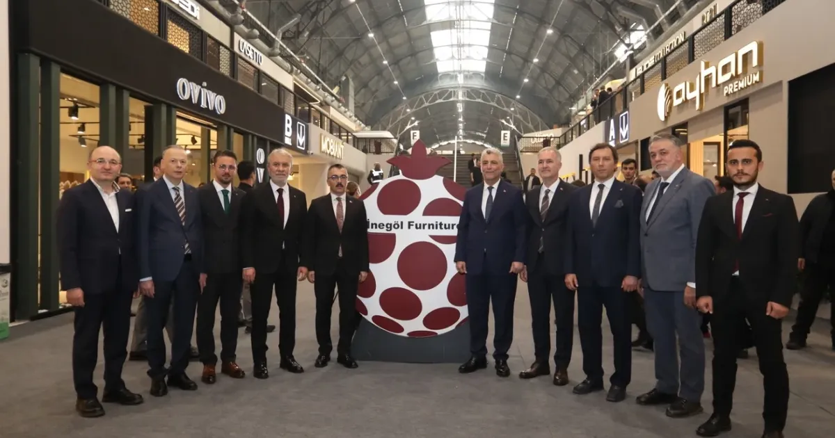 Mobilya başkenti İnegöl vitrine çıktı