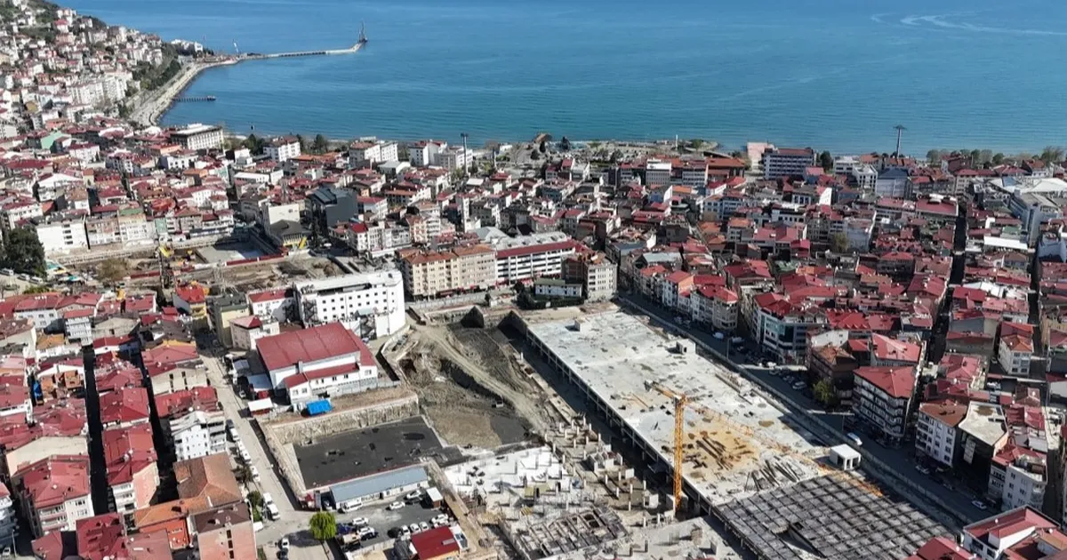 Ordu’da Millet Bahçesi 2000 araçlık otoparkla yükseliyor