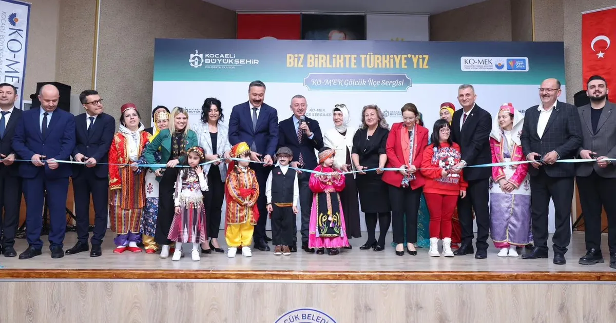 KO-MEK’in üçüncü sergisi Gölcük’te açıldı