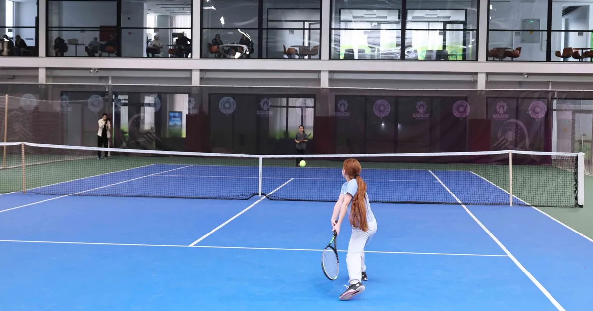 Konya Karatay'da 'İl Birinciliği Tenis Turnuvası' heyecanı
