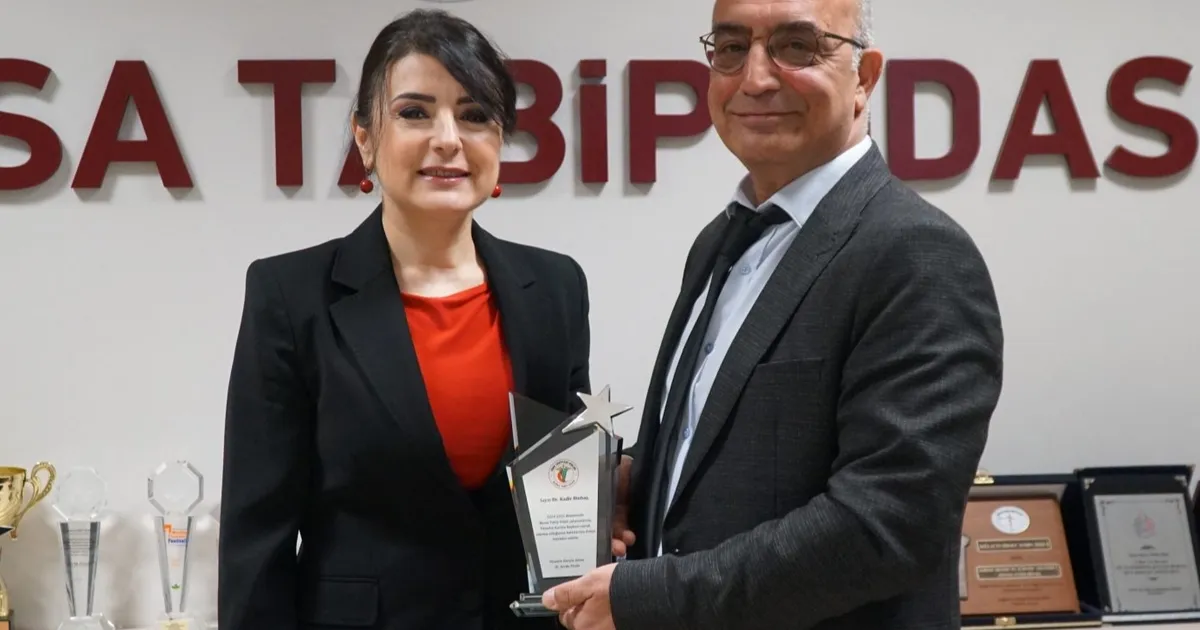 Bursa Tabip Odası’nda Ferda Firdin dönemi başladı