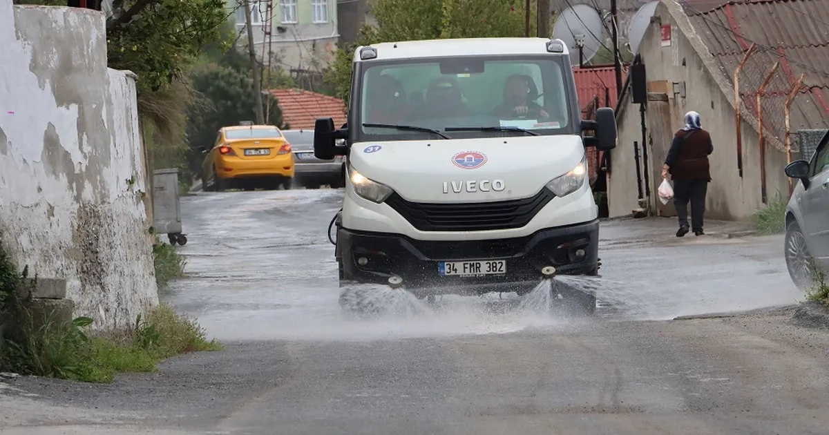İstanbul Maltepe'de Gülensu'ya bahar temizliği