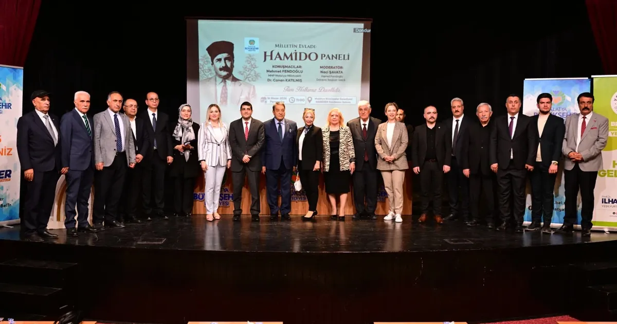 Malatya’nın unutulmaz ismi Hamido panelde anıldı