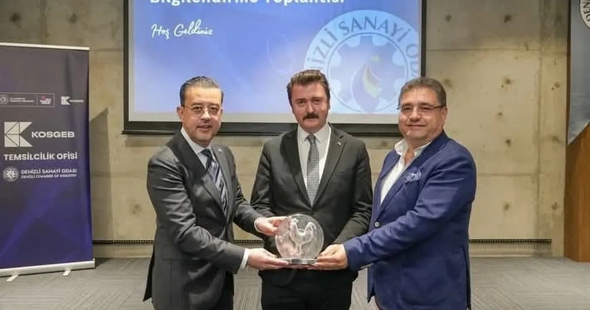 Denizli'de sanayicilere KOSGEB destekleri anlatıldı