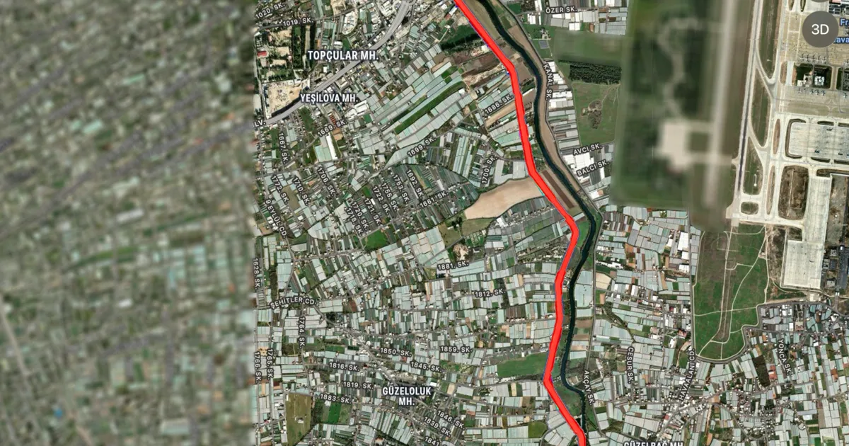 Antalya Muratpaşa'da DSİ kanal yoluna iyileştirme - Gündem Haberleri