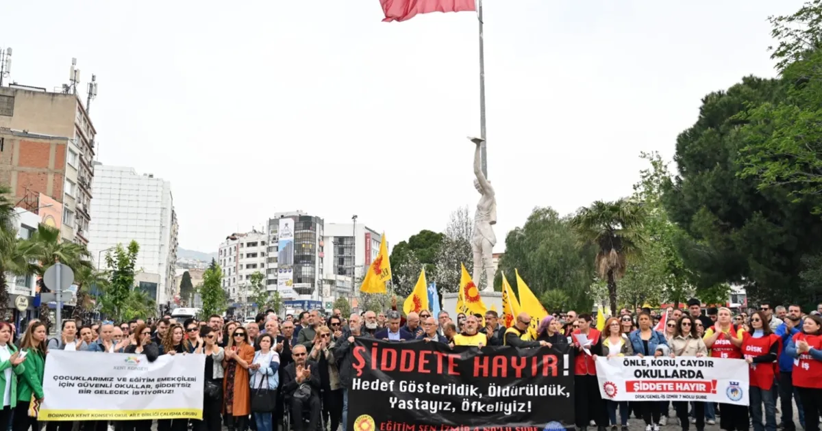 İzmir'de güvenli eğitim eylemi - Eğitim Haberleri