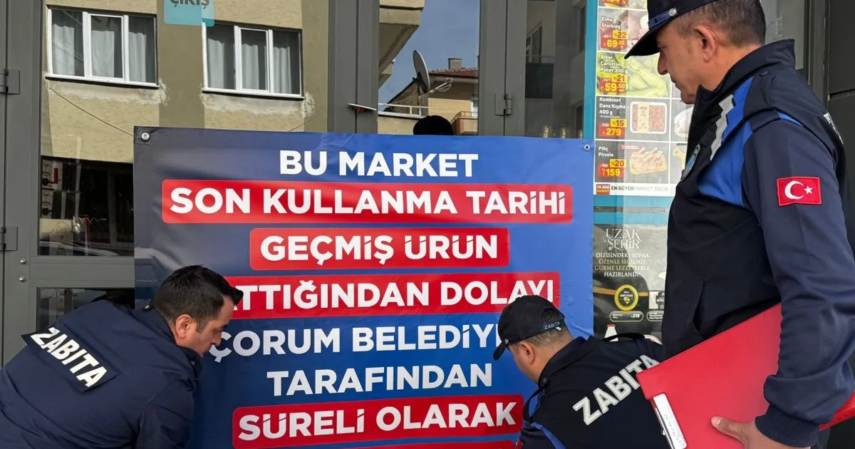 Zabıta, A101 Market şubesini kapattı - Gündem Haberleri