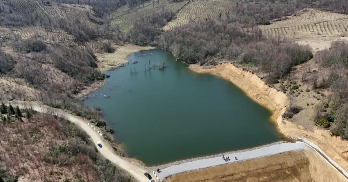 Ordu’da Akören Göleti hizmete açıldı