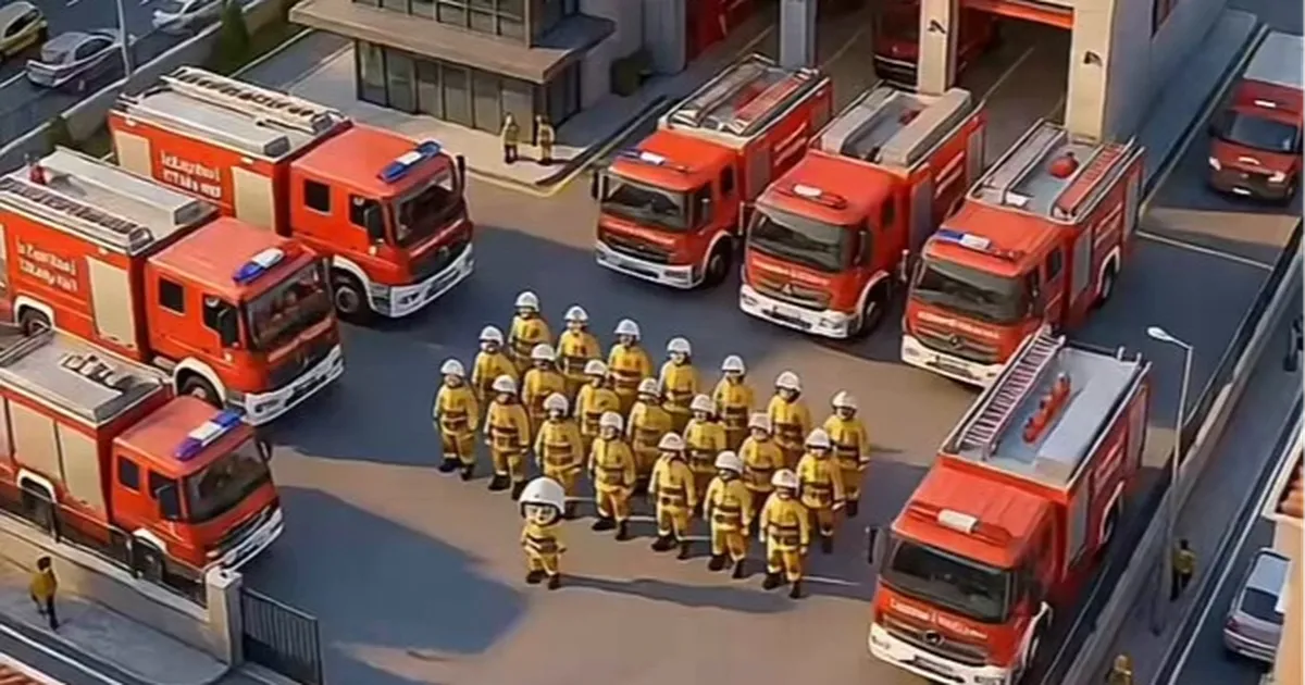 İstanbul İtfaiyesi’nden çocuklara "112’yi unutma!" mesajı