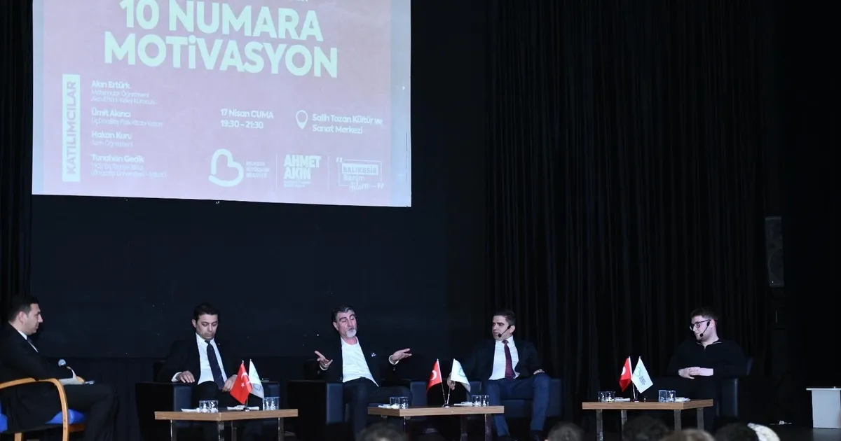 Balıkesir’de YKS adaylarına “10 Numara Motivasyon”