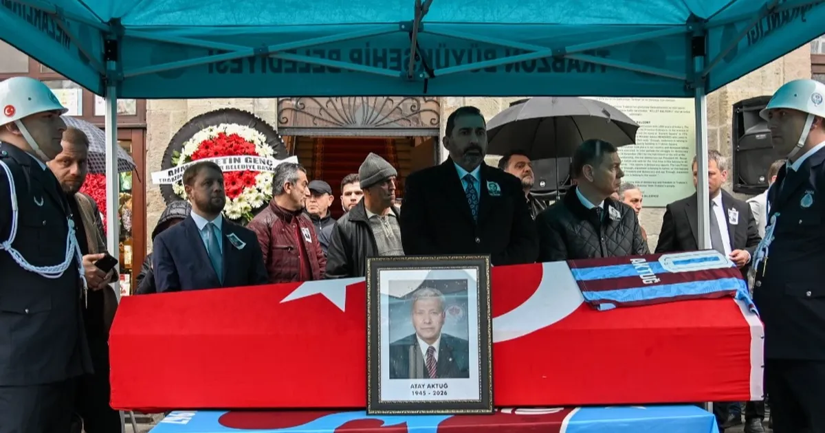 Trabzon, Atay Aktuğ’u uğurladı