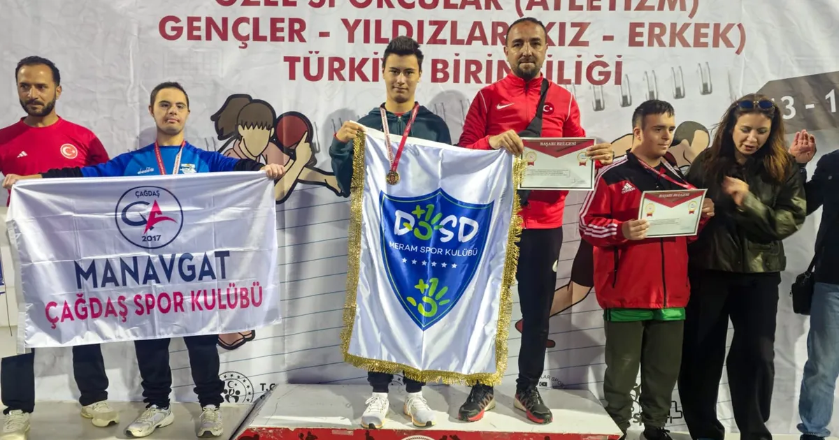 Konya Meram’ın özel sporcularından çifte başarı - Spor Haberleri