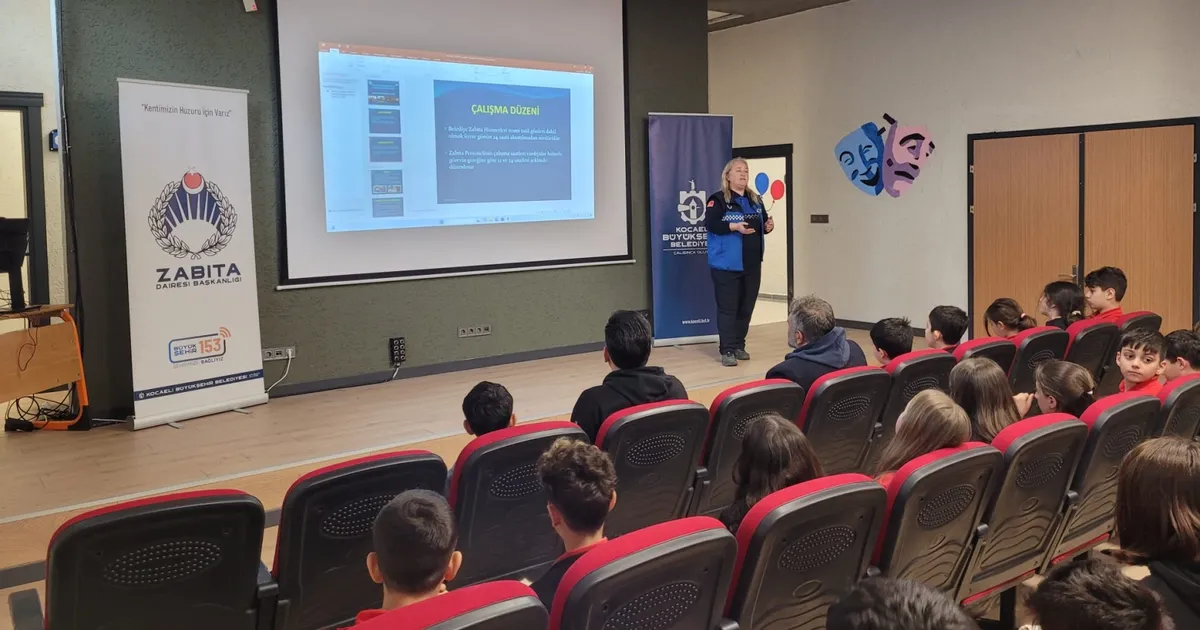 Kocaeli Zabıtası’ndan öğrencilere bilinçli tüketici eğitimi - Eğitim Haberleri