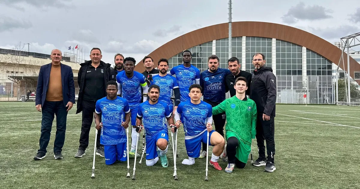 Gebze'de Ampute Futbol Takımı’ndan önemli galibiyet