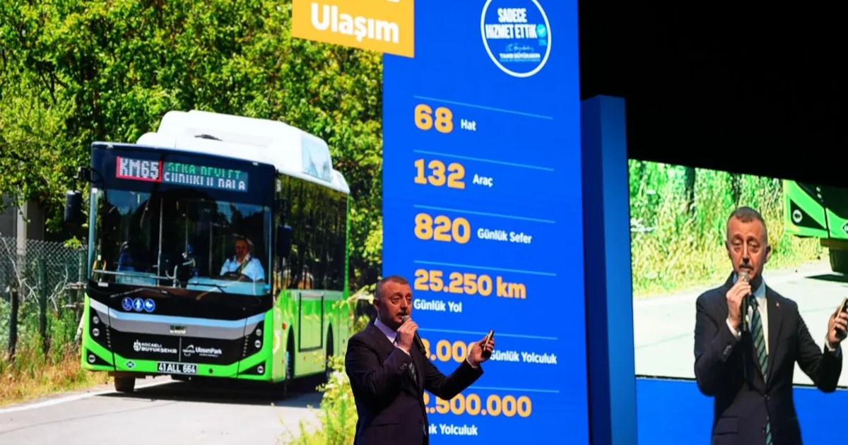 Kocaeli’nin ulaşım alt yapısı güçleniyor