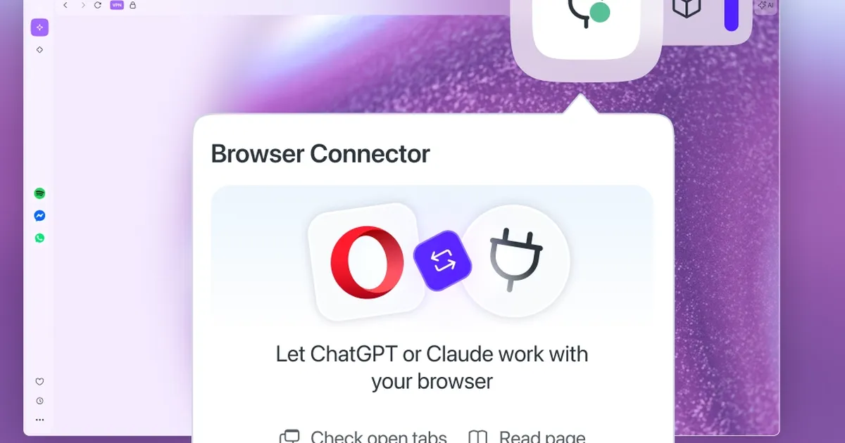 Opera, yapay zekâ araçlarını doğrudan tarayıcı oturumlarına bağlıyor