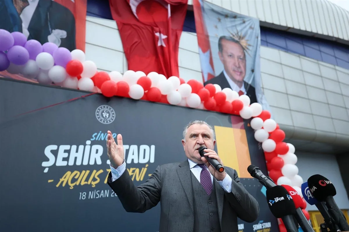 Bakan Bak Sinop Şehir Stadı'nın Açılışını Yaptı - Spor Haberleri