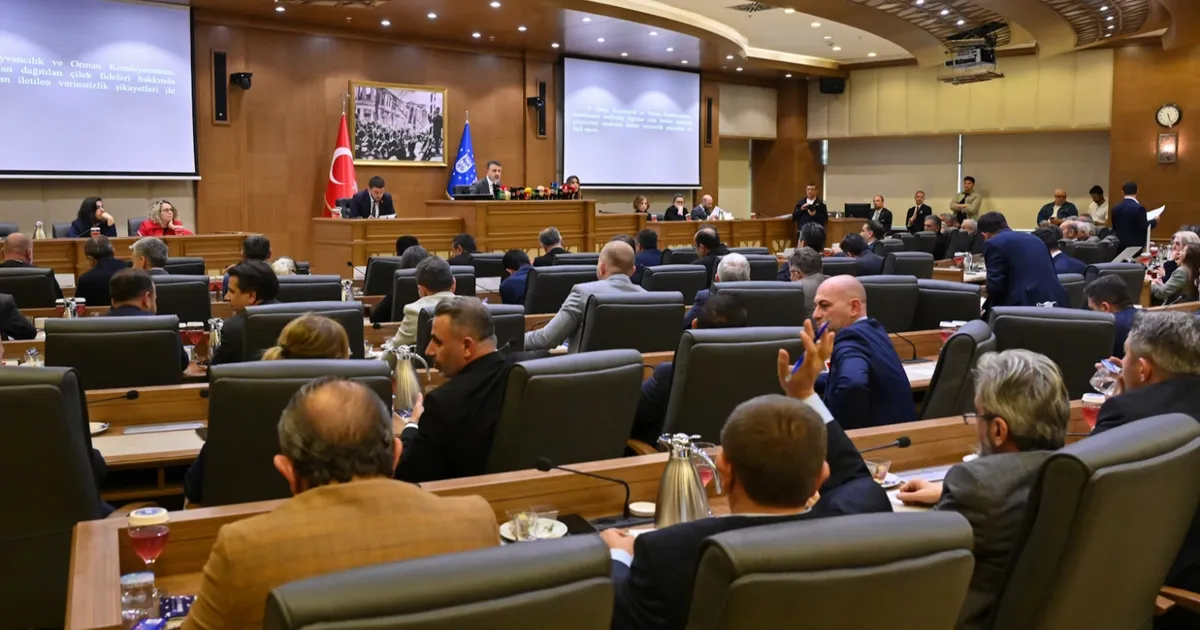 Bursa Büyükşehir Belediyesi'nin 2025 yılı faaliyetlerine oy çokluğu onay