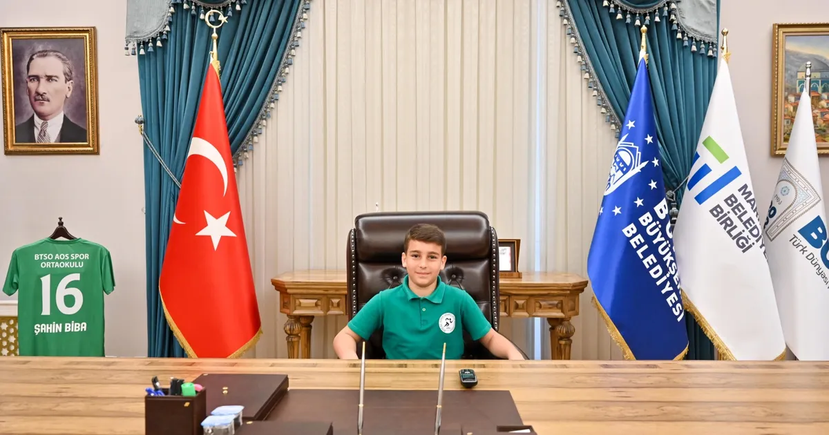 23 Nisan’da Büyükşehir'de başkanlık koltuğu çocukların oldu