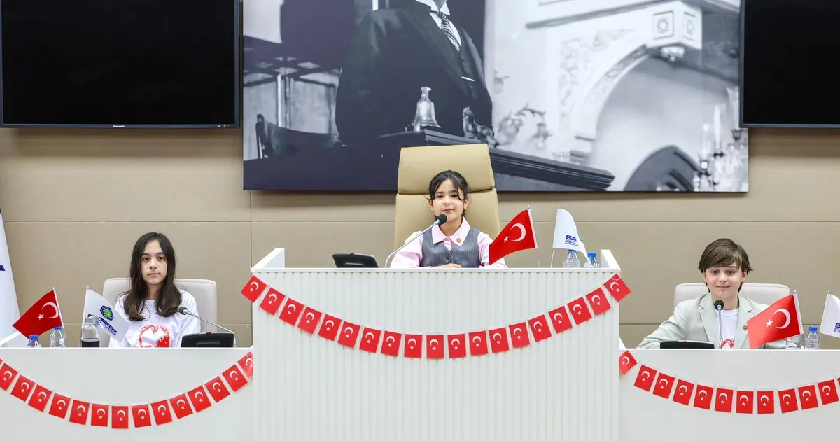 İstanbul Bakırköy'de Çocuk Meclisi'nden özel oturum